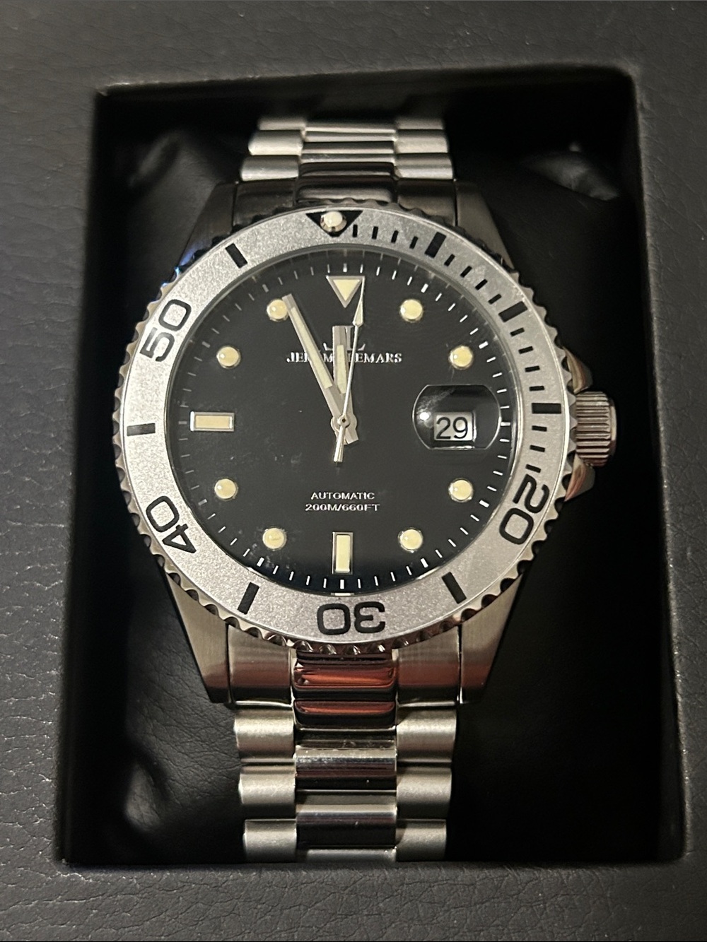Jerome Lemars JL4651 Automatic Men’s Watch 200M 316L Stainless Steel